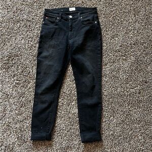 Hudson Natalie Super Skinny Jeans in Black